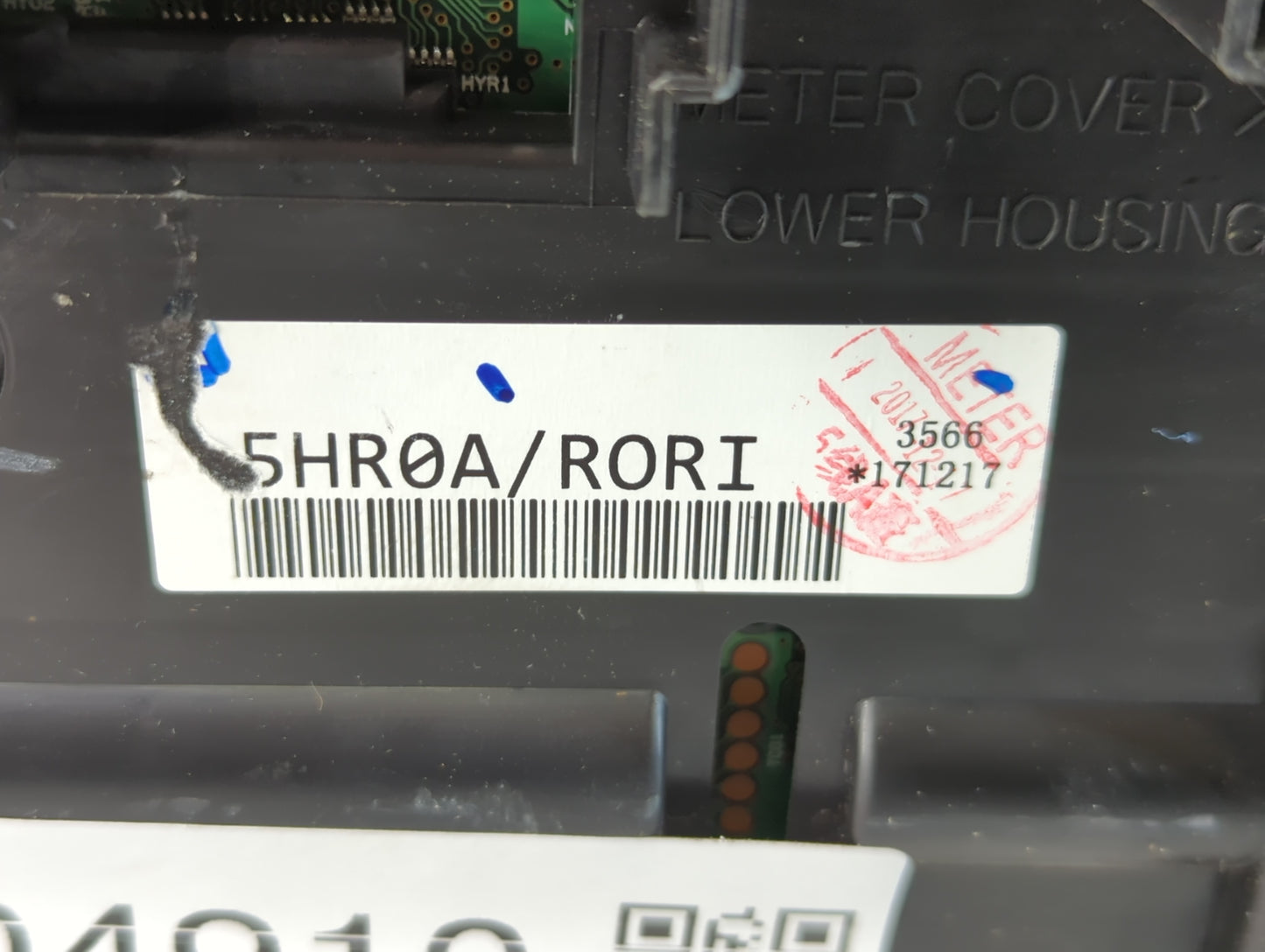 2018 Nissan Rogue Instrument Cluster Speedometer Gauges P/N:5HR0A/R0RI Fits OEM Used Auto Parts - Oemusedautoparts1.com