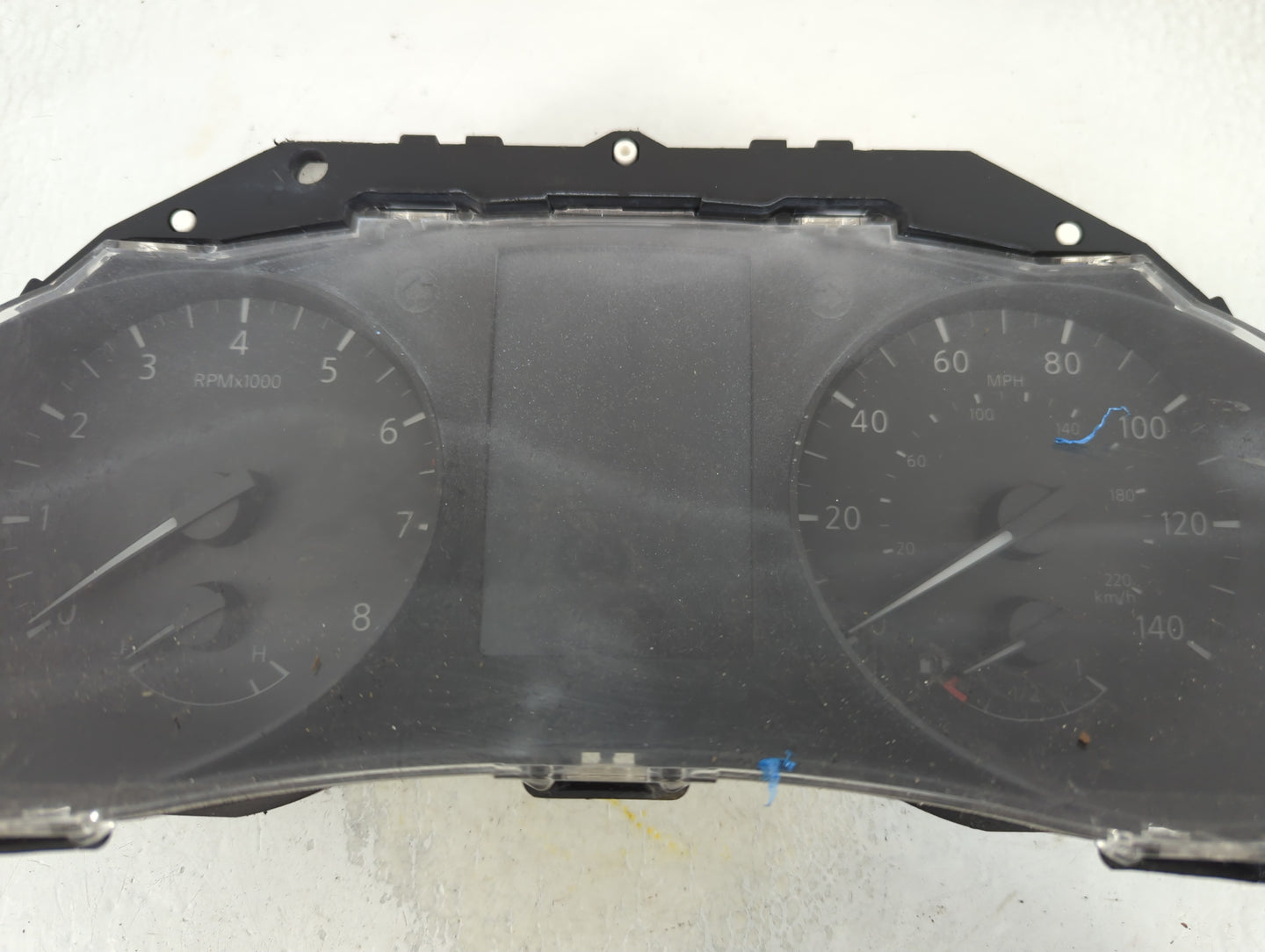 2018 Nissan Rogue Instrument Cluster Speedometer Gauges P/N:248107FH0A Fits OEM Used Auto Parts - Oemusedautoparts1.com