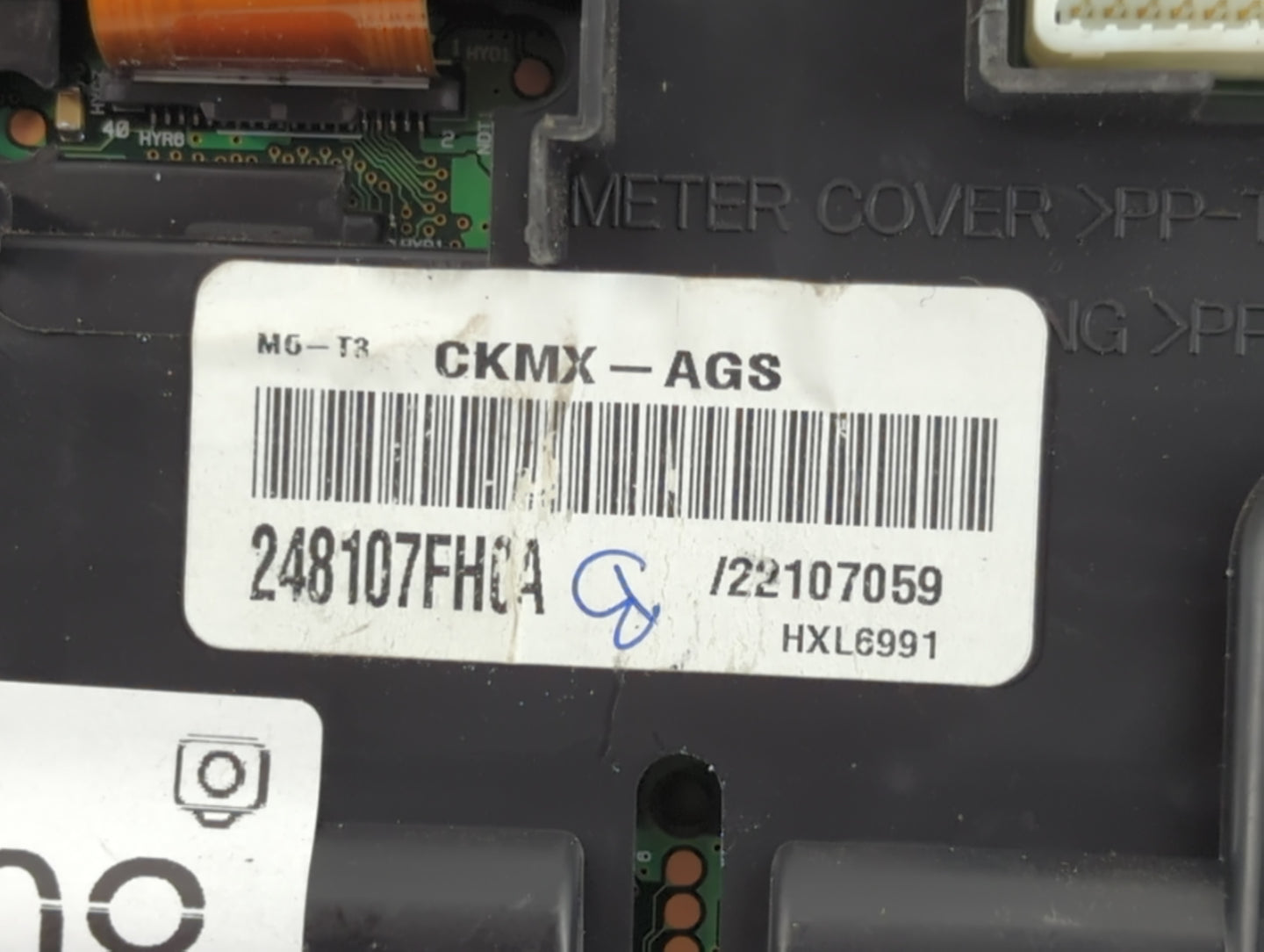 2018 Nissan Rogue Instrument Cluster Speedometer Gauges P/N:248107FH0A Fits OEM Used Auto Parts - Oemusedautoparts1.com