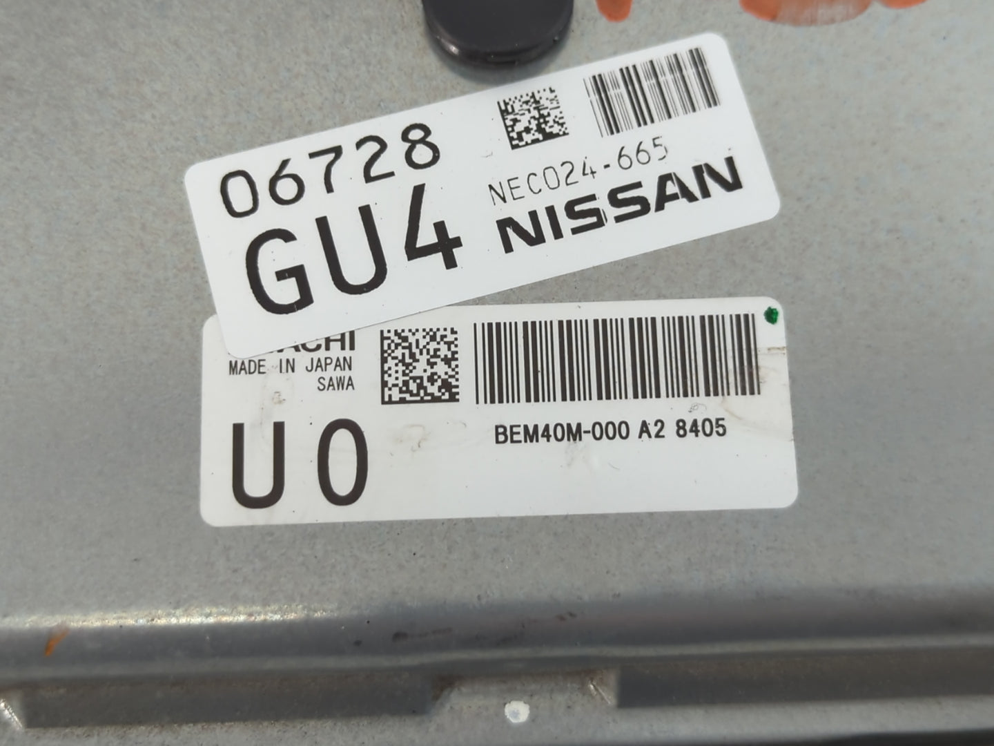 2018-2020 Nissan Rogue PCM Engine Control Computer ECU ECM PCU OEM P/N:NEC024-665 Fits Fits 2018 2019 2020 OEM Used Auto Par