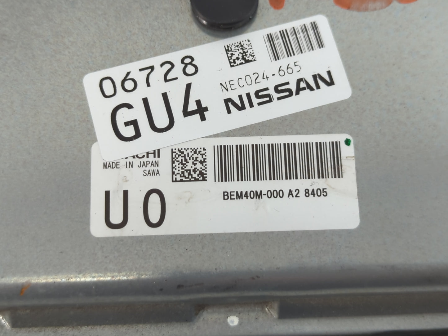2018-2020 Nissan Rogue PCM Engine Control Computer ECU ECM PCU OEM P/N:NEC024-665 Fits Fits 2018 2019 2020 OEM Used Auto Par