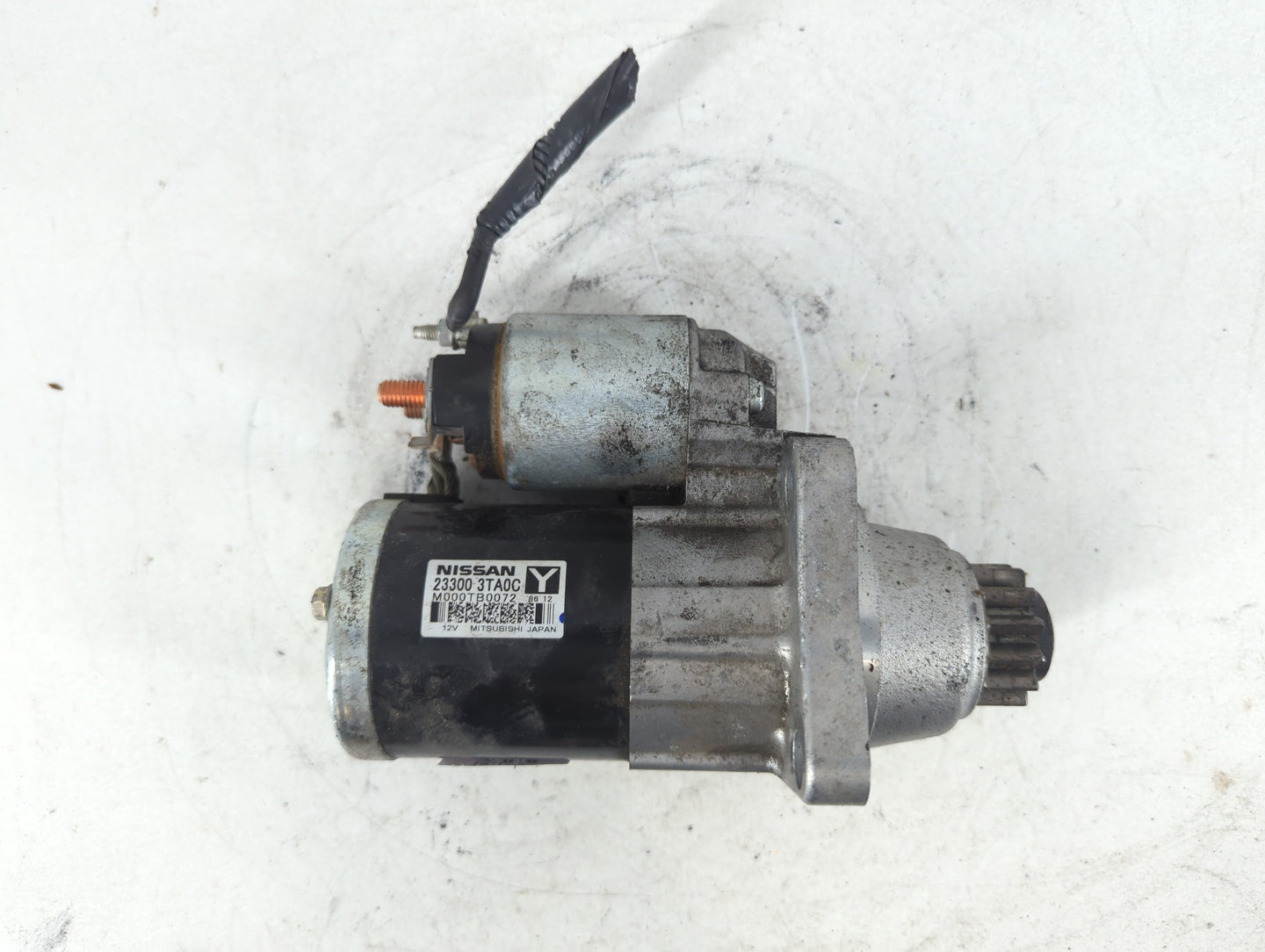2015-2020 Nissan Rogue Car Starter Motor Solenoid OEM P/N:23300 3TA0C Fits Fits 2015 2016 2017 2018 2019 2020 OEM Used Auto 