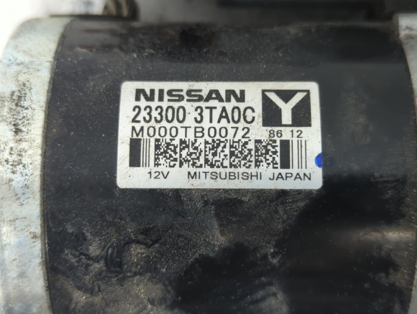 2015-2020 Nissan Rogue Car Starter Motor Solenoid OEM P/N:23300 3TA0C Fits Fits 2015 2016 2017 2018 2019 2020 OEM Used Auto 