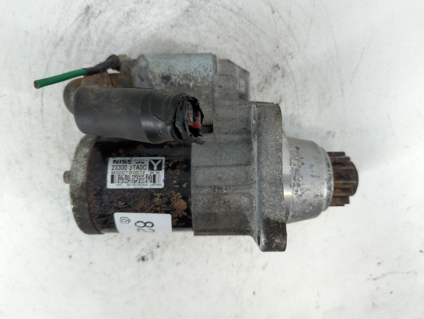 2015-2020 Nissan Rogue Car Starter Motor Solenoid OEM P/N:23300 3TA0C Fits Fits 2015 2016 2017 2018 2019 2020 OEM Used Auto 