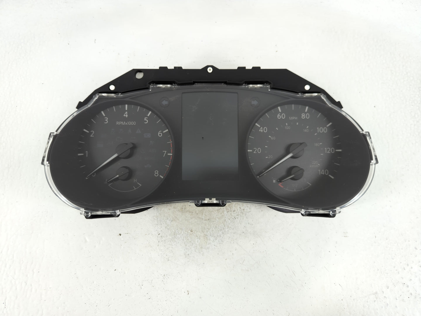 2018 Nissan Rogue Instrument Cluster Speedometer Gauges P/N:7FW1A/SW12 Fits OEM Used Auto Parts - Oemusedautoparts1.com