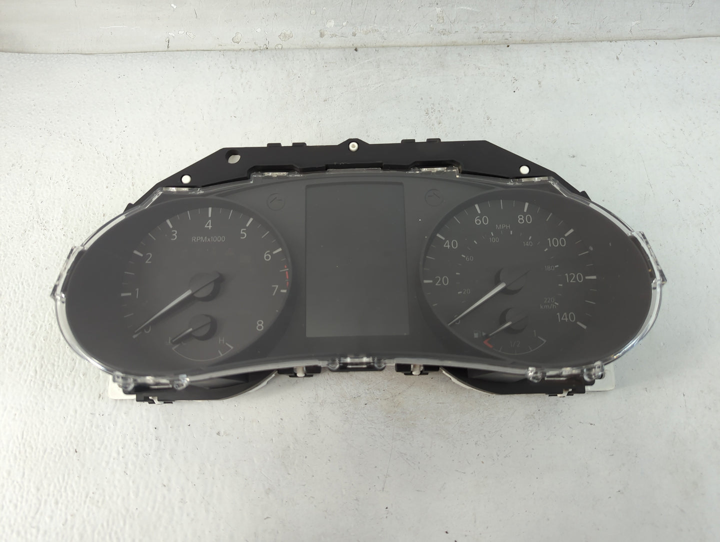 2018 Nissan Rogue Instrument Cluster Speedometer Gauges P/N:248107FH0A Fits OEM Used Auto Parts - Oemusedautoparts1.com