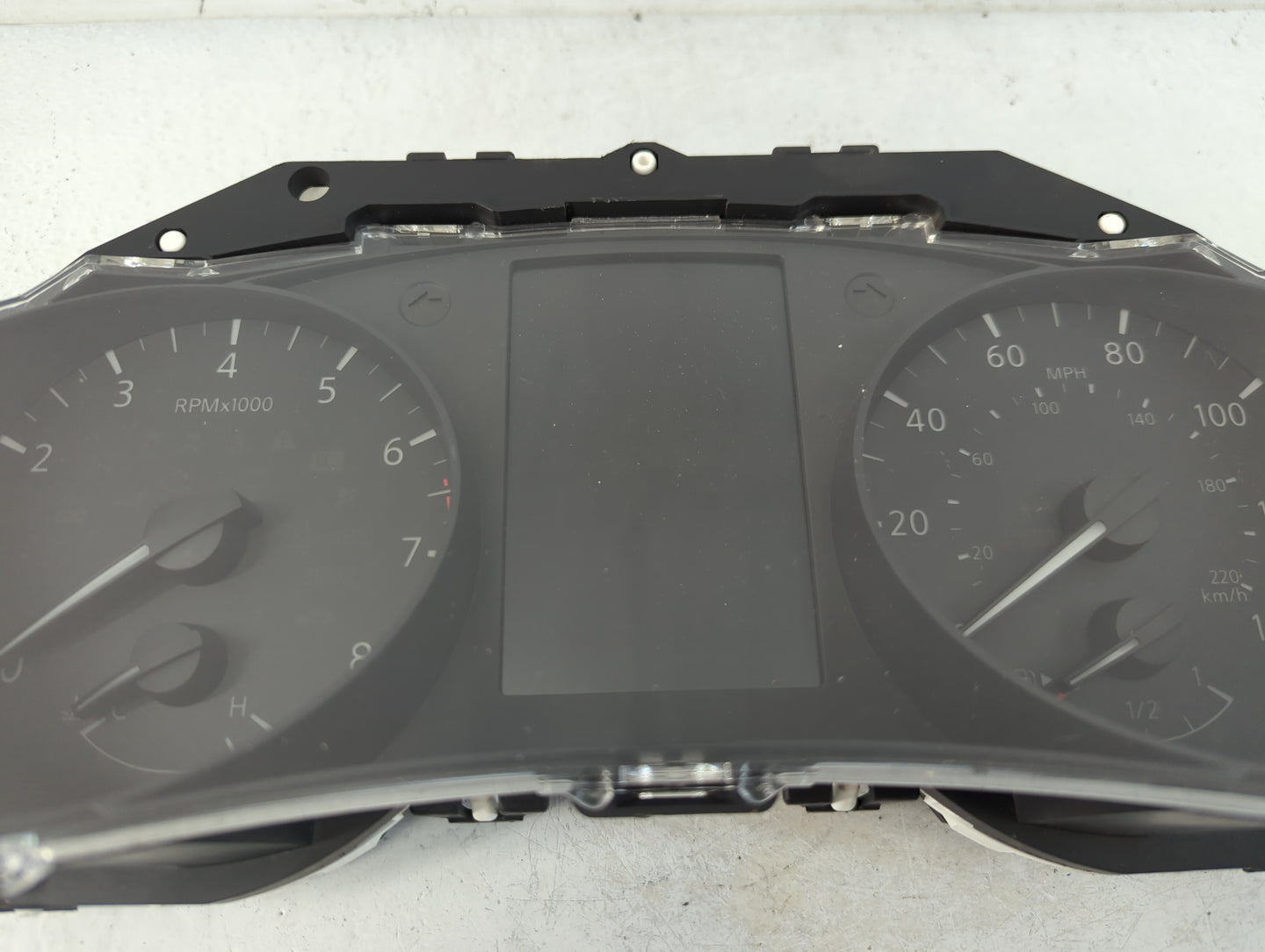 2018 Nissan Rogue Instrument Cluster Speedometer Gauges P/N:248107FH0A Fits OEM Used Auto Parts - Oemusedautoparts1.com
