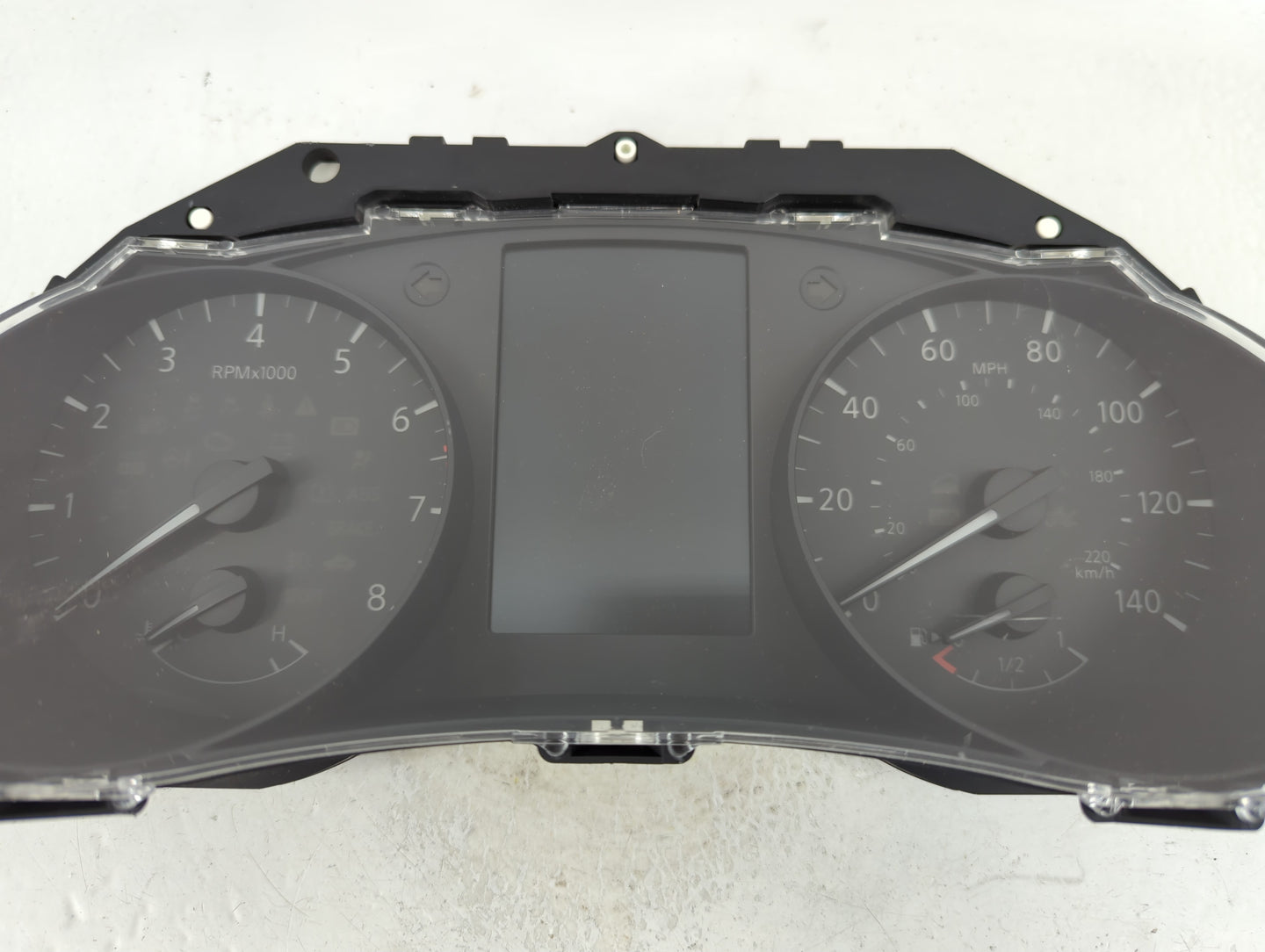 2018 Nissan Rogue Instrument Cluster Speedometer Gauges P/N:5HR0A/L7G8 Fits OEM Used Auto Parts - Oemusedautoparts1.com