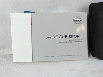 2018 Nissan Rogue Sport Owners Manual Book Guide P/N:OM18E00J11U0 OEM Used Auto Parts