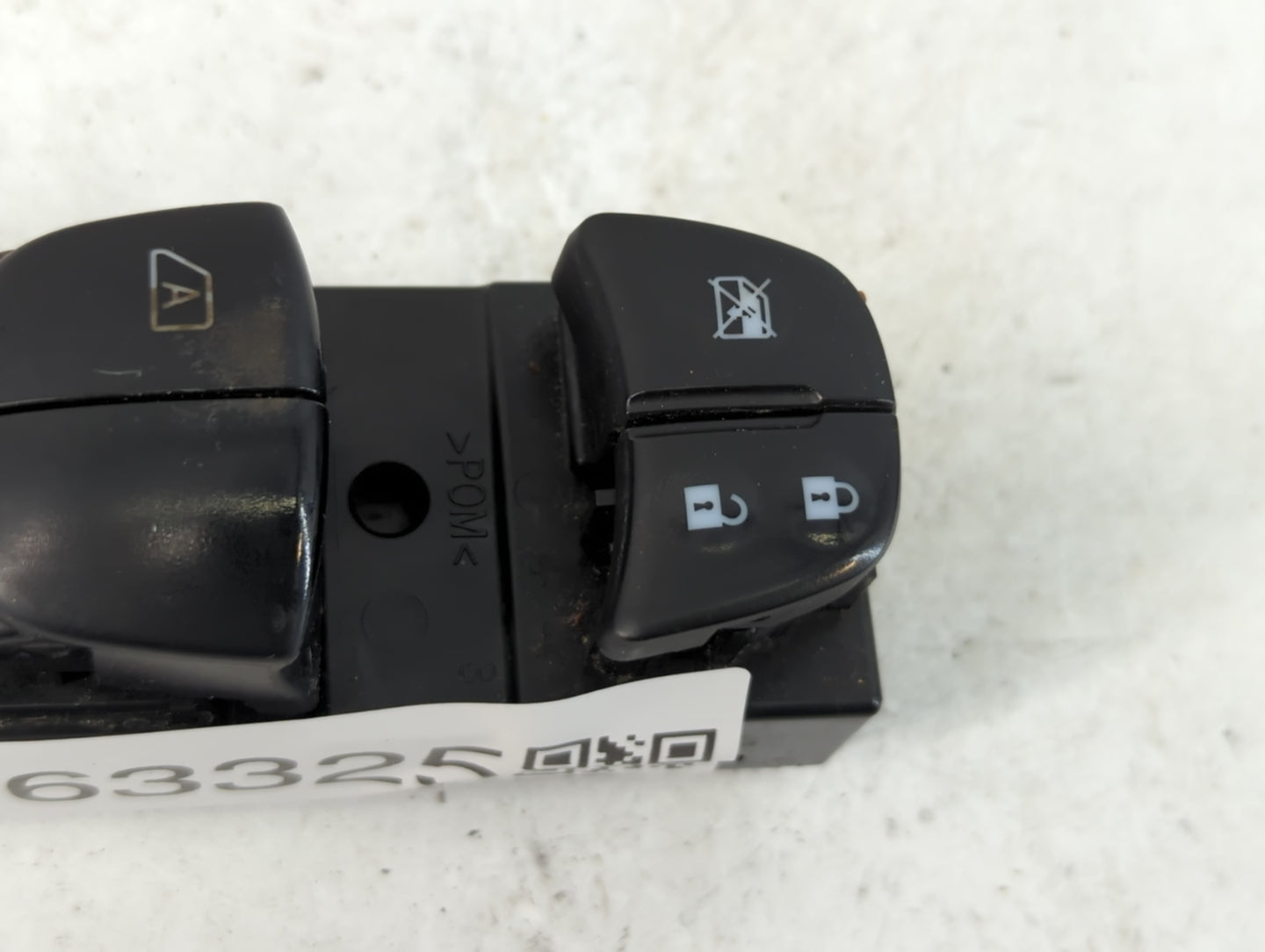 2017-2022 Nissan Rogue Sport Master Power Window Switch Replacement Driver Side Left P/N:25401 6MA0C Fits OEM Used Auto Part
