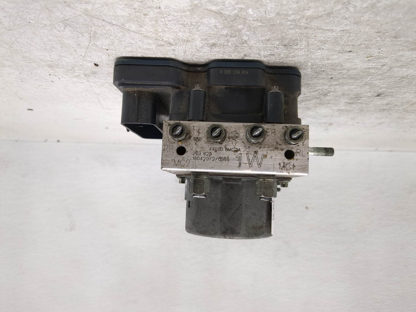 2018 Nissan Rogue Sport ABS Pump Control Module Replacement P/N:47660 6MG2A Fits OEM Used Auto Parts - Oemusedautoparts1.com