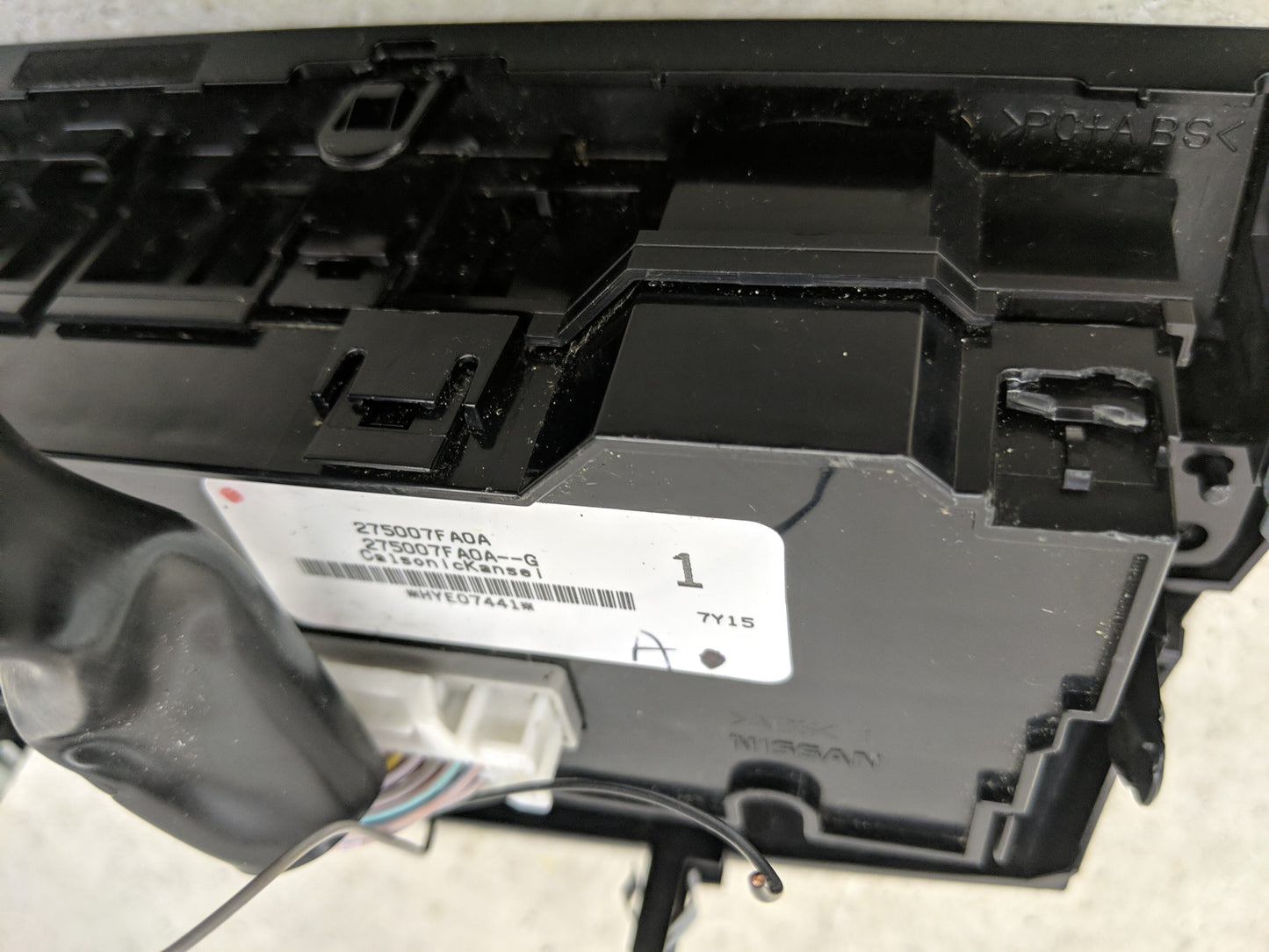 2017-2022 Nissan Rogue Sport Climate Control Module Temperature AC/Heater Replacement P/N:275007FA0A-G Fits OEM Used Auto Pa