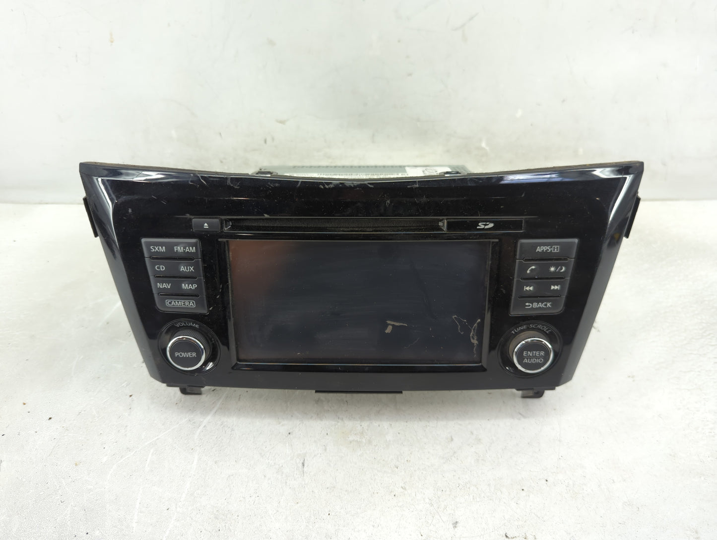 2018 Nissan Rogue Sport Radio AM FM Cd Player Receiver Replacement P/N:259156MA3A 7 515 750 101 Fits OEM Used Auto Parts - O
