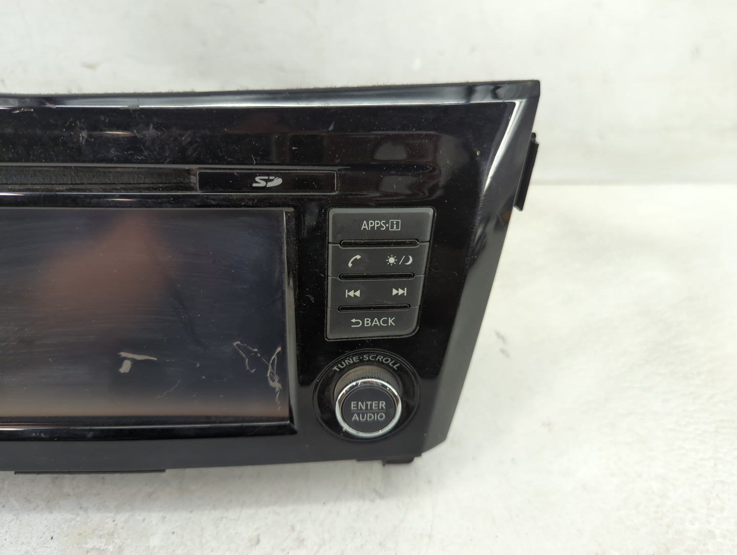 2018 Nissan Rogue Sport Radio AM FM Cd Player Receiver Replacement P/N:259156MA3A 7 515 750 101 Fits OEM Used Auto Parts - O