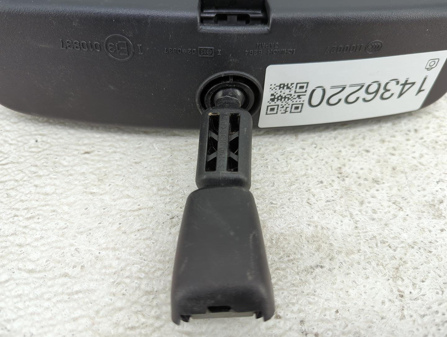 2017-2021 Nissan Rogue Sport Interior Rear View Mirror Replacement OEM P/N:1100027 ICHIKOH 8284 Fits OEM Used Auto Parts - O