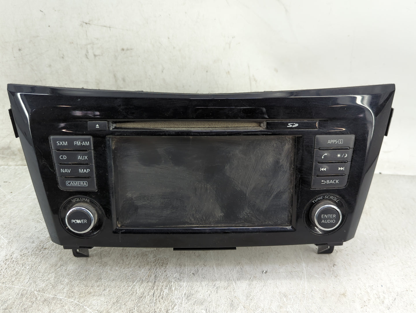 2018 Nissan Rogue Sport Radio AM FM Cd Player Receiver Replacement P/N:7 515 750 068 Fits OEM Used Auto Parts - Oemusedautop