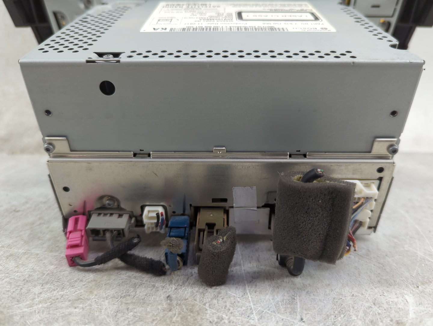 2018 Nissan Rogue Sport Radio AM FM Cd Player Receiver Replacement P/N:7 515 750 068 Fits OEM Used Auto Parts - Oemusedautop