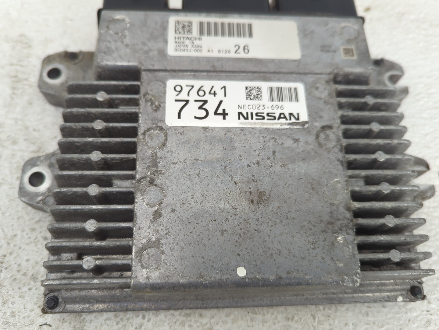 2018-2022 Nissan Rogue Sport PCM Engine Control Computer ECU ECM PCU OEM P/N:NEC023-696 BED43J-000 Fits OEM Used Auto Parts 