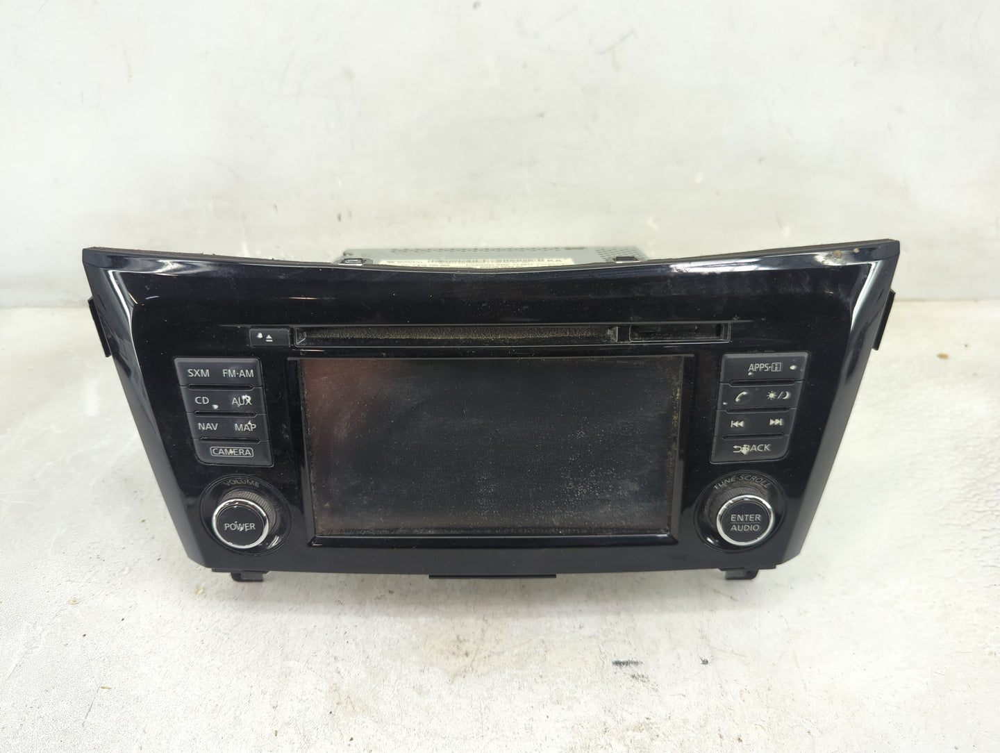 2018 Nissan Rogue Sport Radio AM FM Cd Player Receiver Replacement P/N:259156MA0A 7 515 750 068 Fits OEM Used Auto Parts - O
