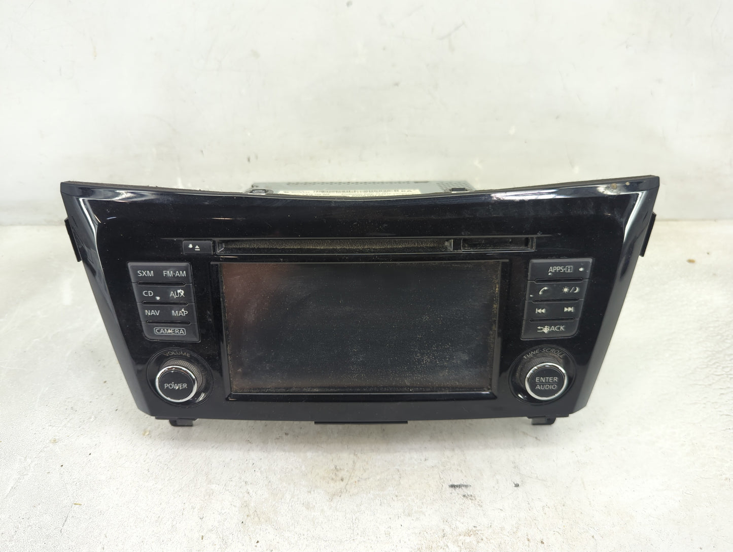 2018 Nissan Rogue Sport Radio AM FM Cd Player Receiver Replacement P/N:259156MA0A 7 515 750 068 Fits OEM Used Auto Parts - O