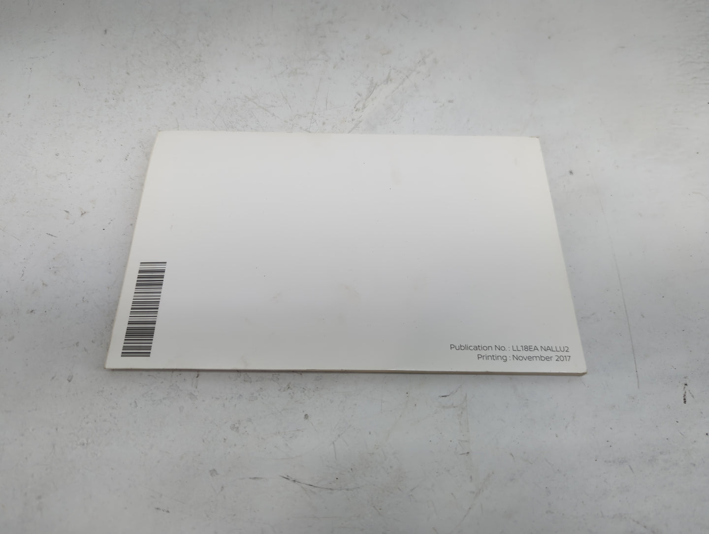 2018 Nissan Rogue Sport Owners Manual Book Guide P/N:LL18EA NALLU2 OEM Used Auto Parts - Oemusedautoparts1.com