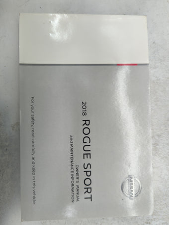 compare product 2018 Nissan Rogue Sport Owners Manual Book Guide P/N:OM18E00J11U0 T00UM-6MA2D OEM Used Auto Parts