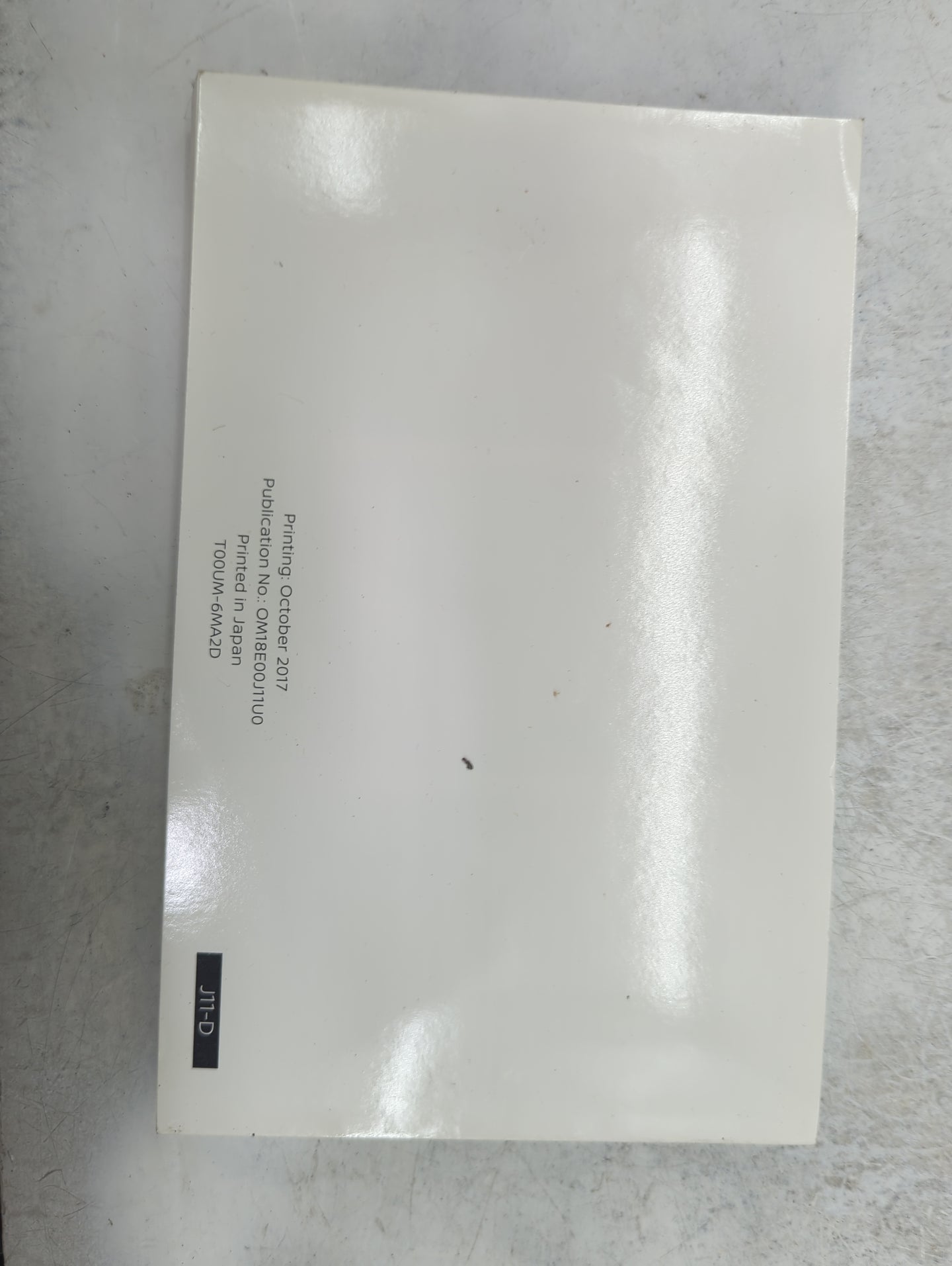 2018 Nissan Rogue Sport Owners Manual Book Guide P/N:OM18E00J11U0 T00UM-6MA2D OEM Used Auto Parts - Oemusedautoparts1.com