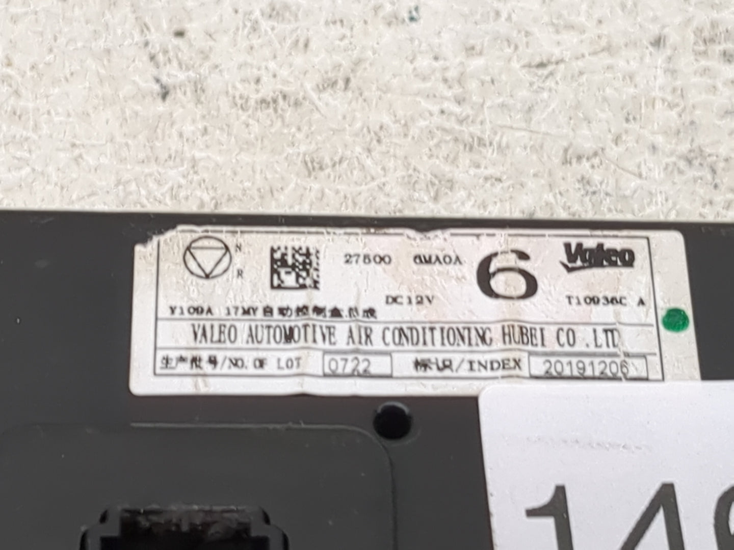 2017-2022 Nissan Rogue Sport Climate Control Module Temperature AC/Heater Replacement P/N:27500 6MA0A 27500 7FE0A Fits OEM U