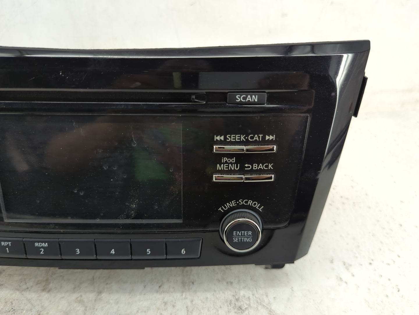 2017-2018 Nissan Rogue Sport Radio AM FM Cd Player Receiver Replacement P/N:28185 6MA0A CV-CN57N0AD Fits Fits 2017 2018 OEM 