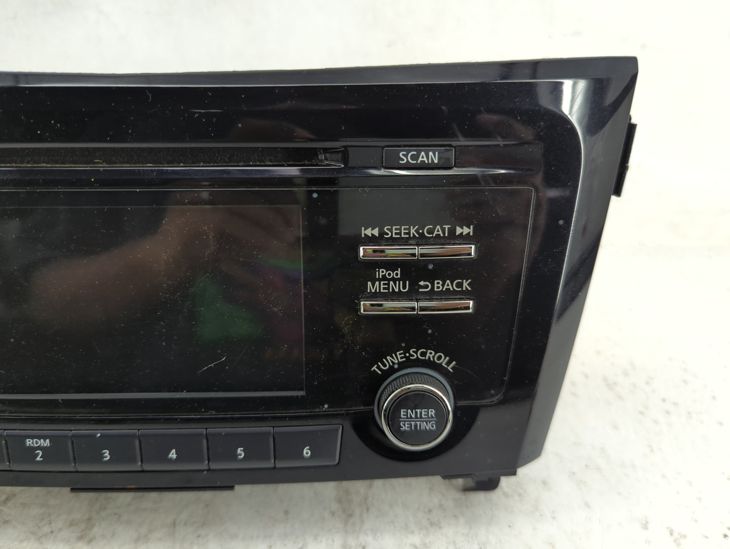 2017-2018 Nissan Rogue Sport Radio AM FM Cd Player Receiver Replacement P/N:281856MA0A CV-CN57N0AD Fits Fits 2017 2018 OEM U