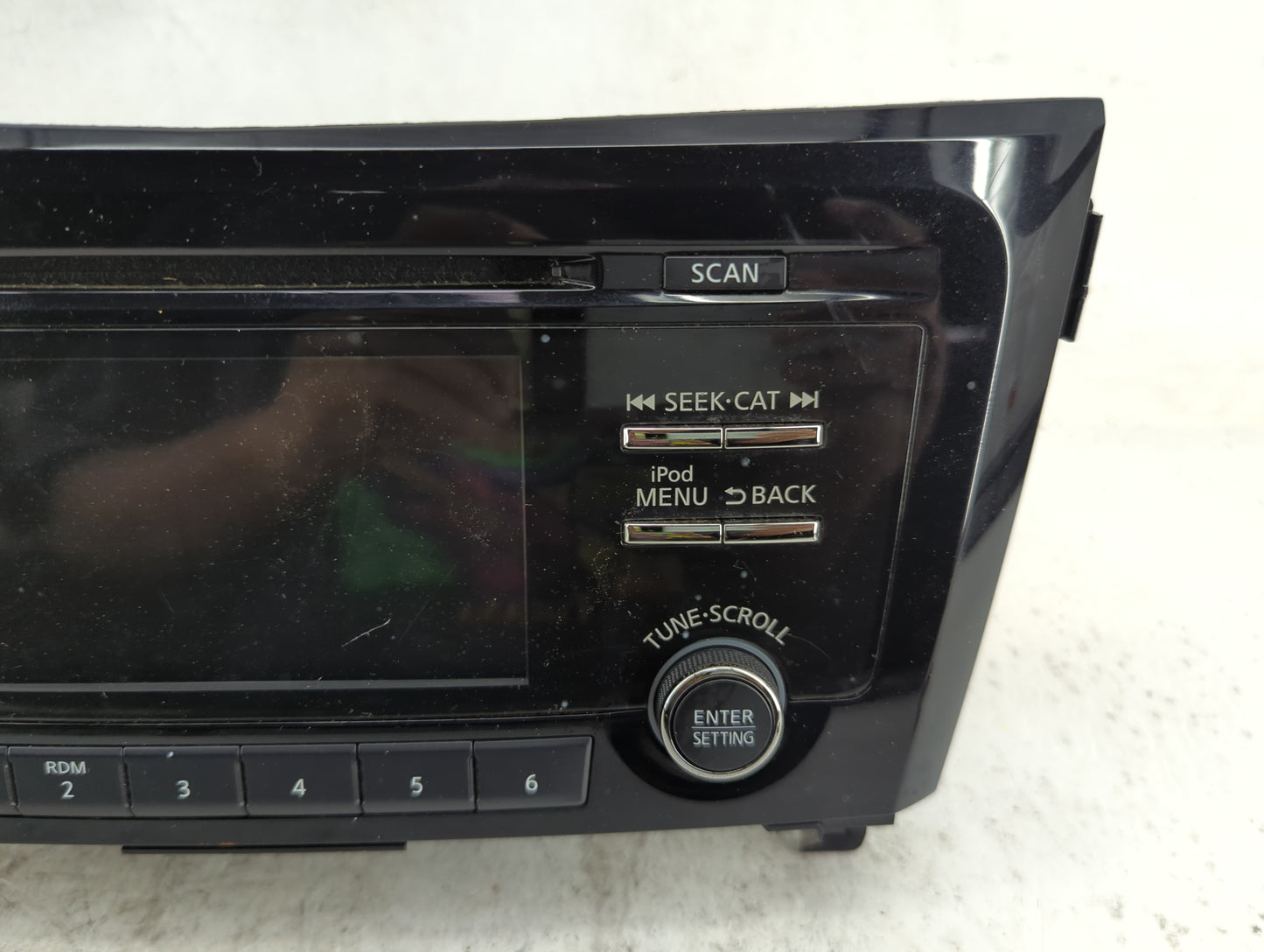 2017-2018 Nissan Rogue Sport Radio AM FM Cd Player Receiver Replacement P/N:281856MA0A CV-CN57N0AD Fits Fits 2017 2018 OEM U