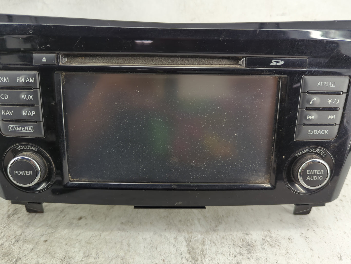 2018 Nissan Rogue Sport Radio AM FM Cd Player Receiver Replacement P/N:7515750101 259156MA3A, LCN2K70B10, 9595A-LCN2K70B10 F