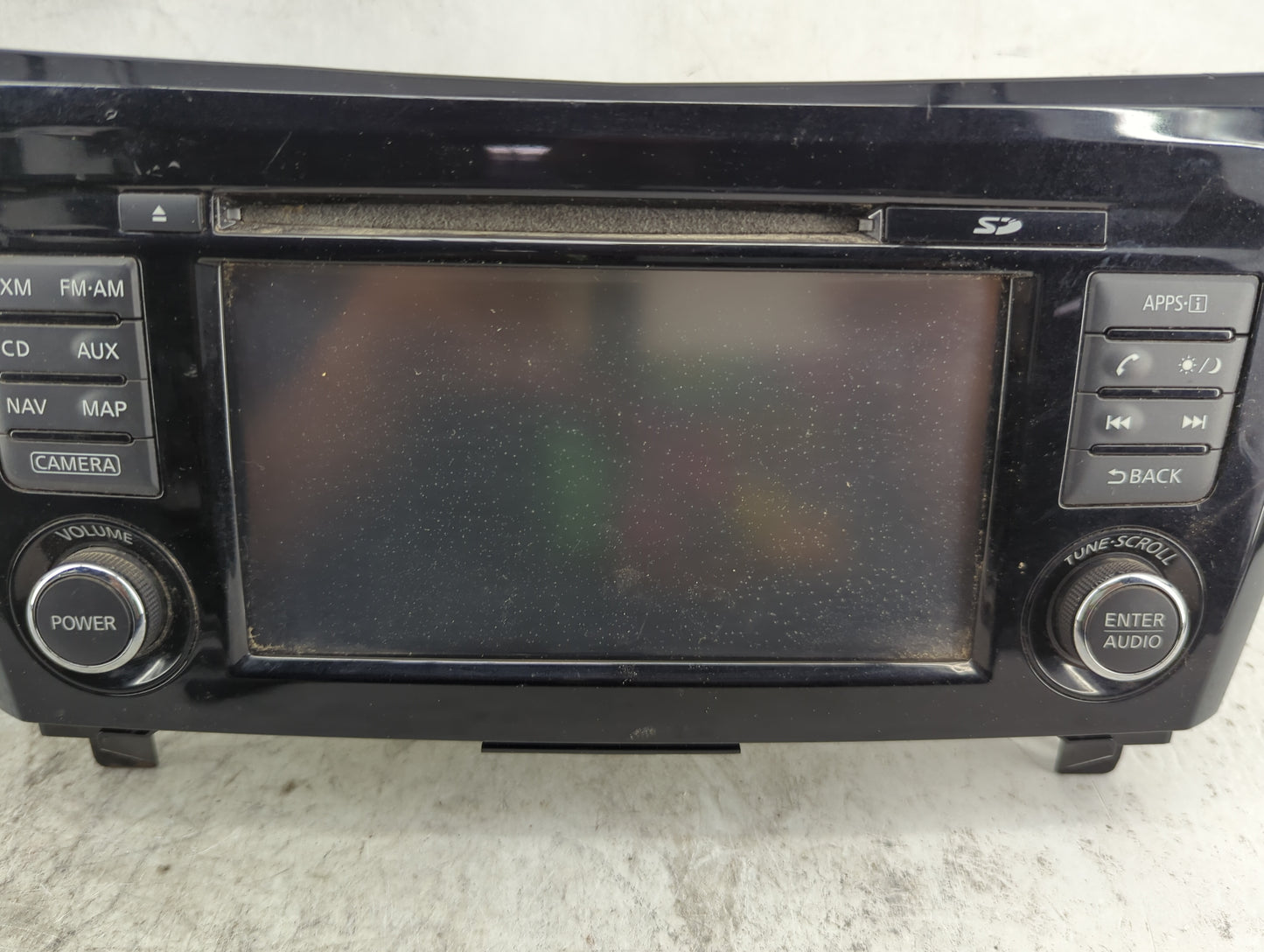 2018 Nissan Rogue Sport Radio AM FM Cd Player Receiver Replacement P/N:7515750101 259156MA3A, LCN2K70B10, 9595A-LCN2K70B10 F