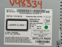 2018 Nissan Rogue Sport Radio AM FM Cd Player Receiver Replacement P/N:7515750101 259156MA3A, LCN2K70B10, 9595A-LCN2K70B10 F