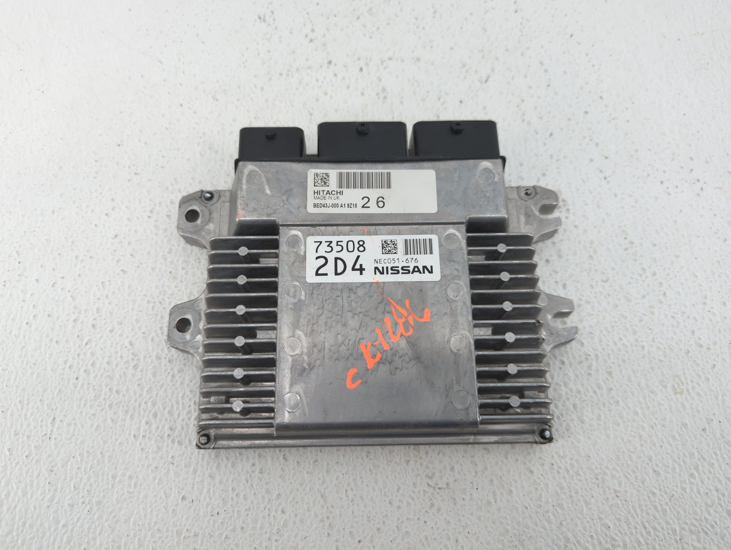 2018-2022 Nissan Rogue Sport PCM Engine Control Computer ECU ECM PCU OEM P/N:NEC051-676 NEC025-661 Fits OEM Used Auto Parts 