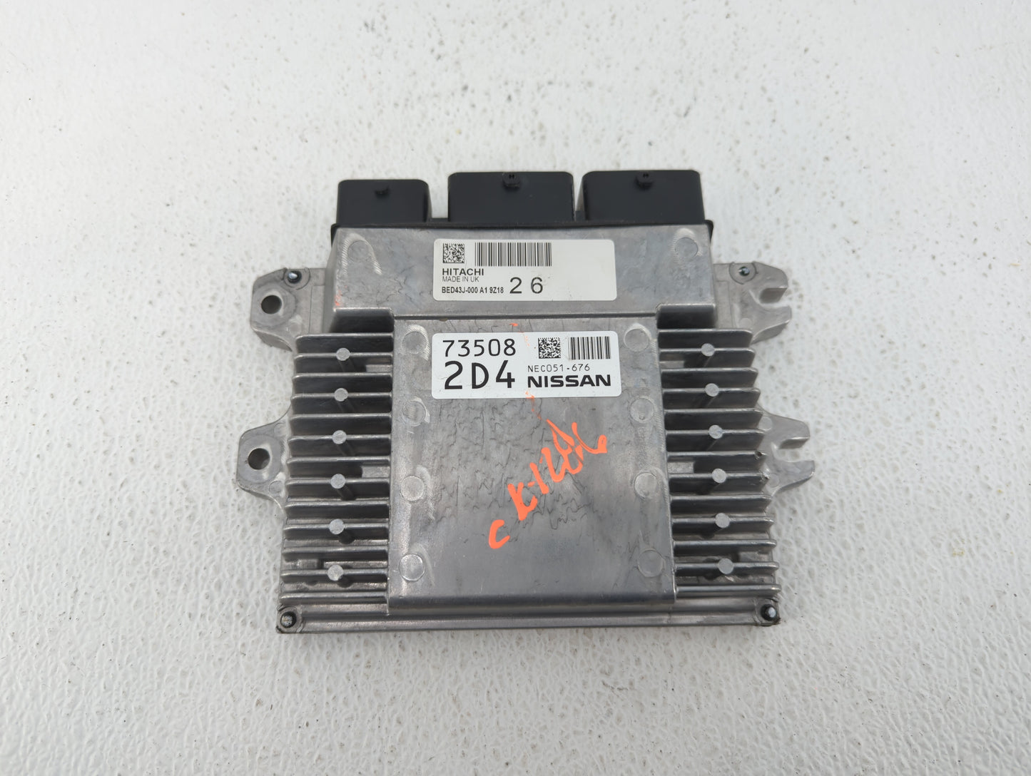 2018-2022 Nissan Rogue Sport PCM Engine Control Computer ECU ECM PCU OEM P/N:NEC051-676 NEC025-661 Fits OEM Used Auto Parts 