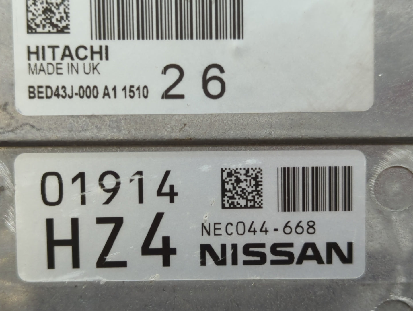 2018 Nissan Rogue Sport PCM Engine Control Computer ECU ECM PCU OEM P/N:BED43J-000 A1 Fits OEM Used Auto Parts - Oemusedauto