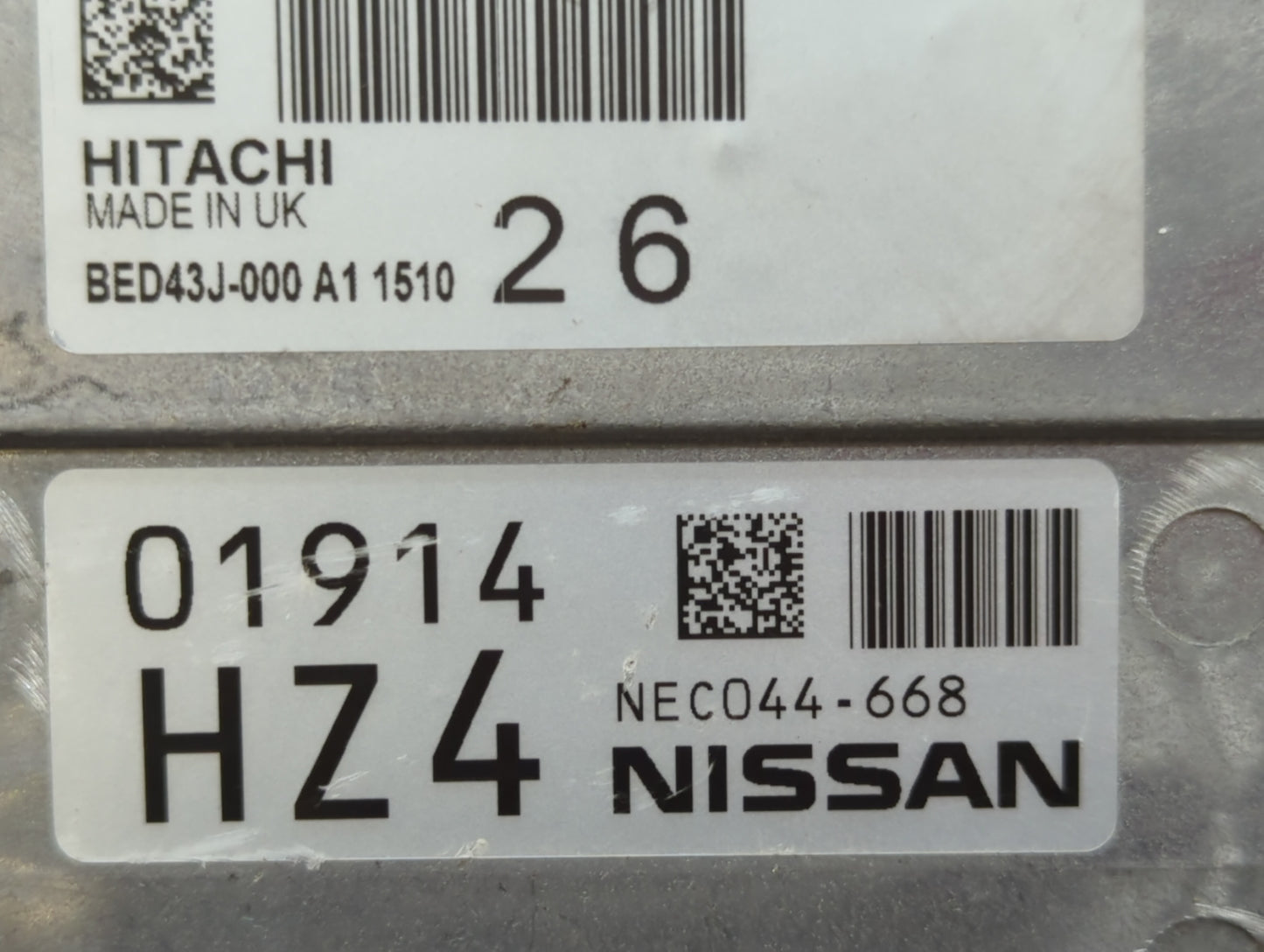 2018 Nissan Rogue Sport PCM Engine Control Computer ECU ECM PCU OEM P/N:BED43J-000 A1 Fits OEM Used Auto Parts - Oemusedauto