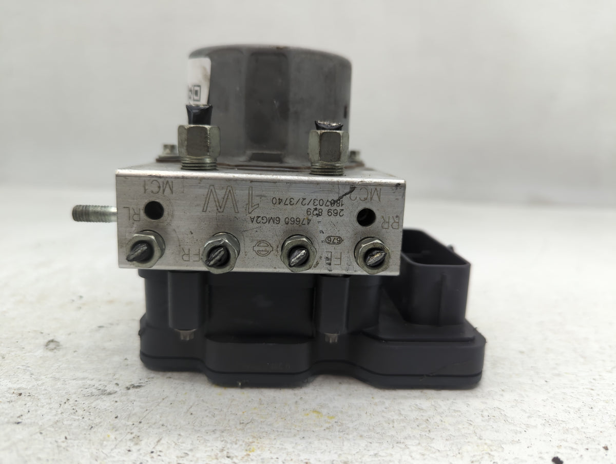 2018 Nissan Rogue Sport Anti-Lock Brake ABS Pump Module Actuator OEM P/N:47660 6MG2A Fits OEM Used Auto Parts - Oemusedautop