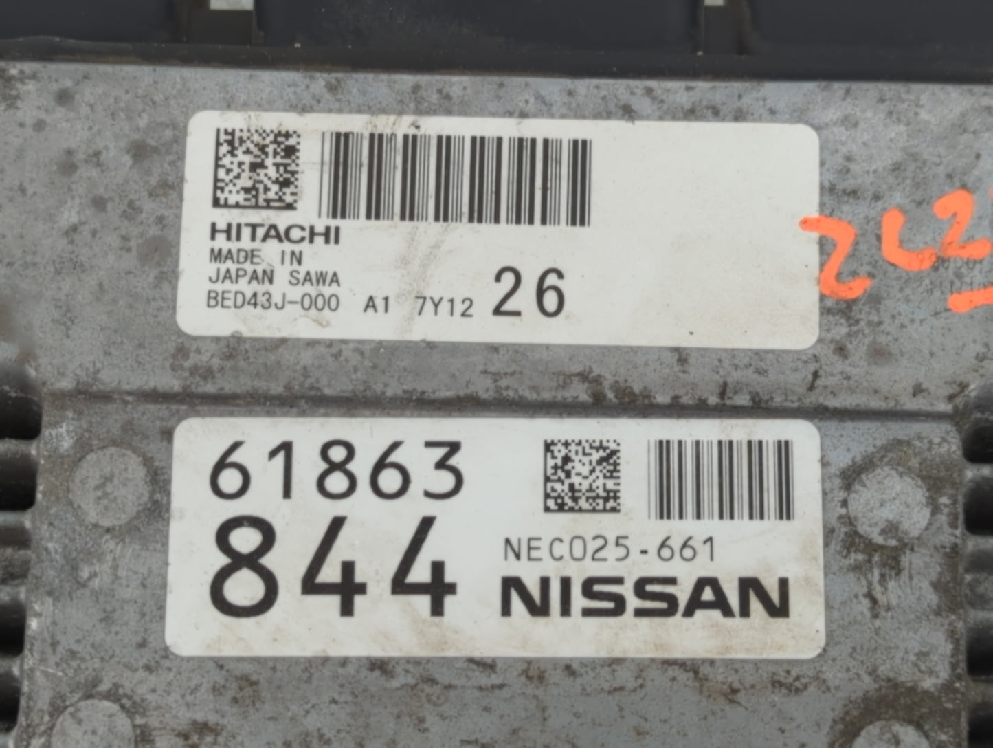 2018-2022 Nissan Rogue Sport PCM Engine Control Computer ECU ECM PCU OEM P/N:BED43J-000 A1 Fits Fits 2018 2019 2020 2021 202