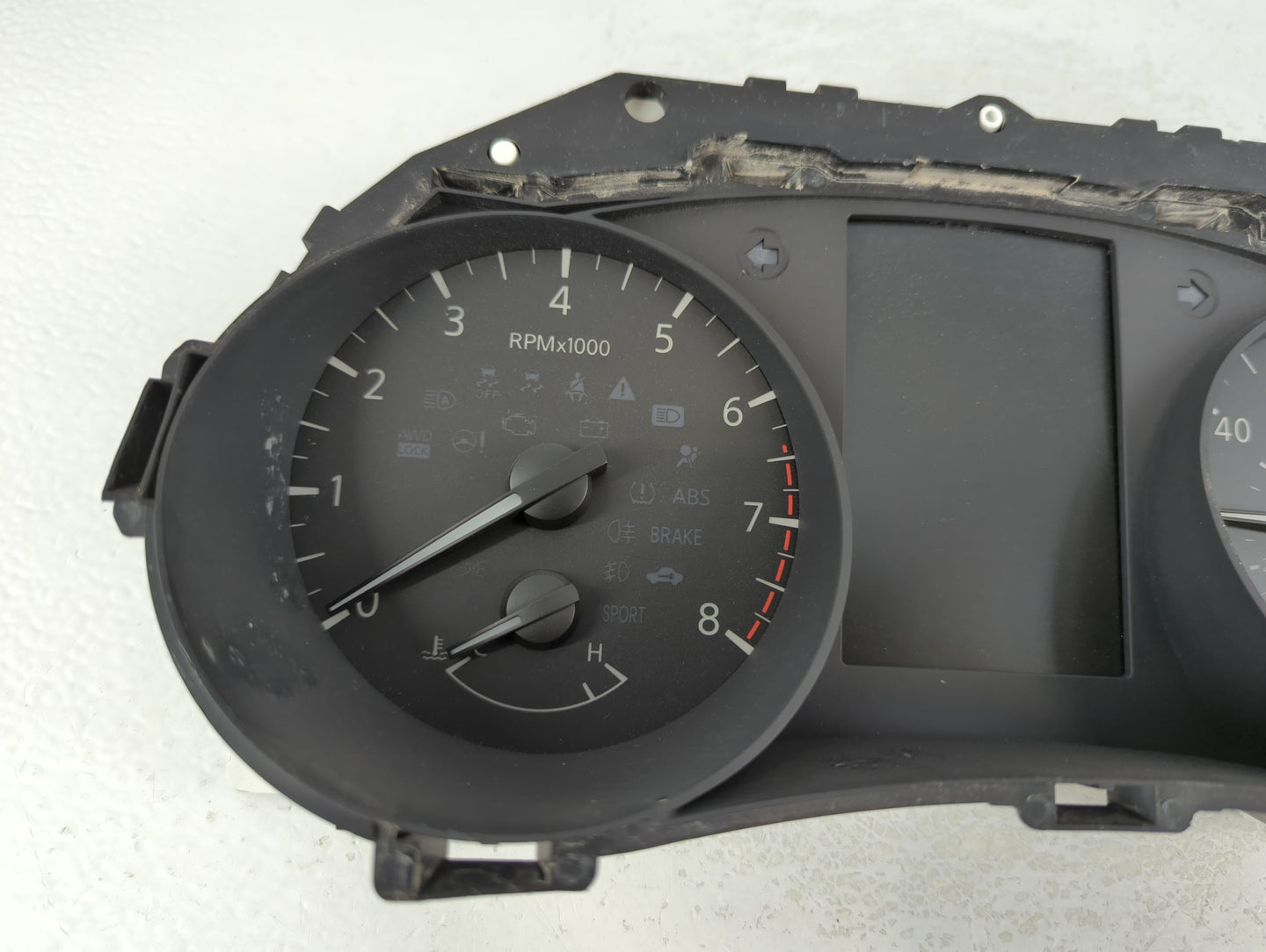 2017-2018 Nissan Rogue Sport Instrument Cluster Speedometer Gauges P/N:180730 0289 6MA1A Fits Fits 2017 2018 OEM Used Auto P
