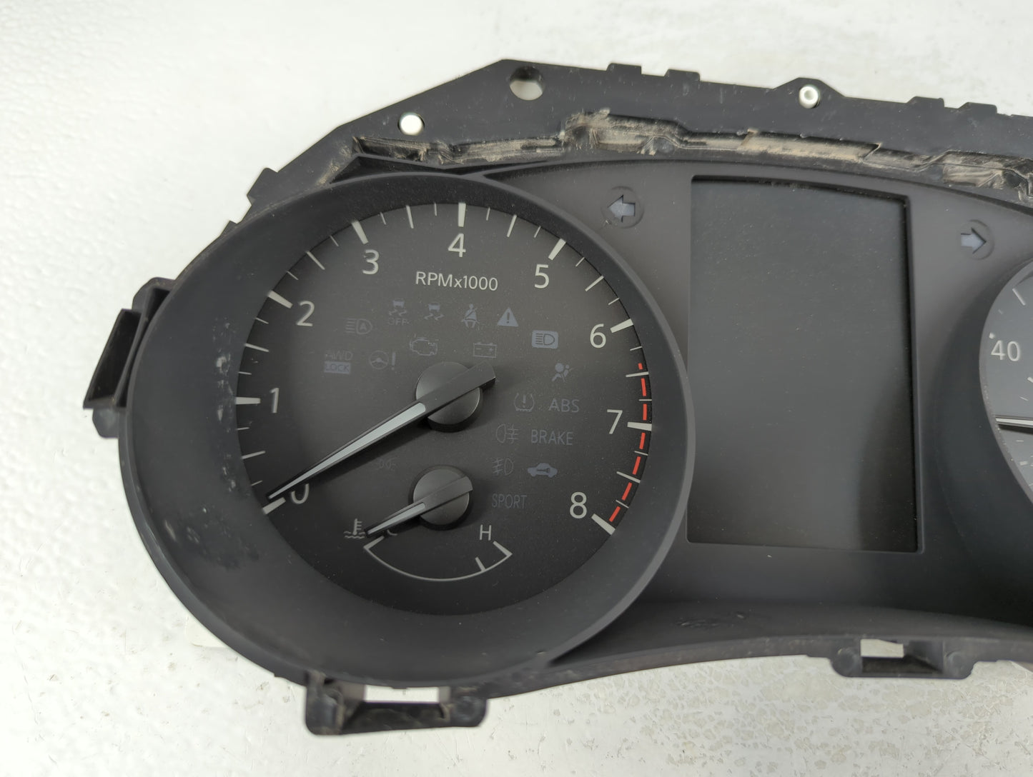2017-2018 Nissan Rogue Sport Instrument Cluster Speedometer Gauges P/N:180730 0289 6MA1A Fits Fits 2017 2018 OEM Used Auto P