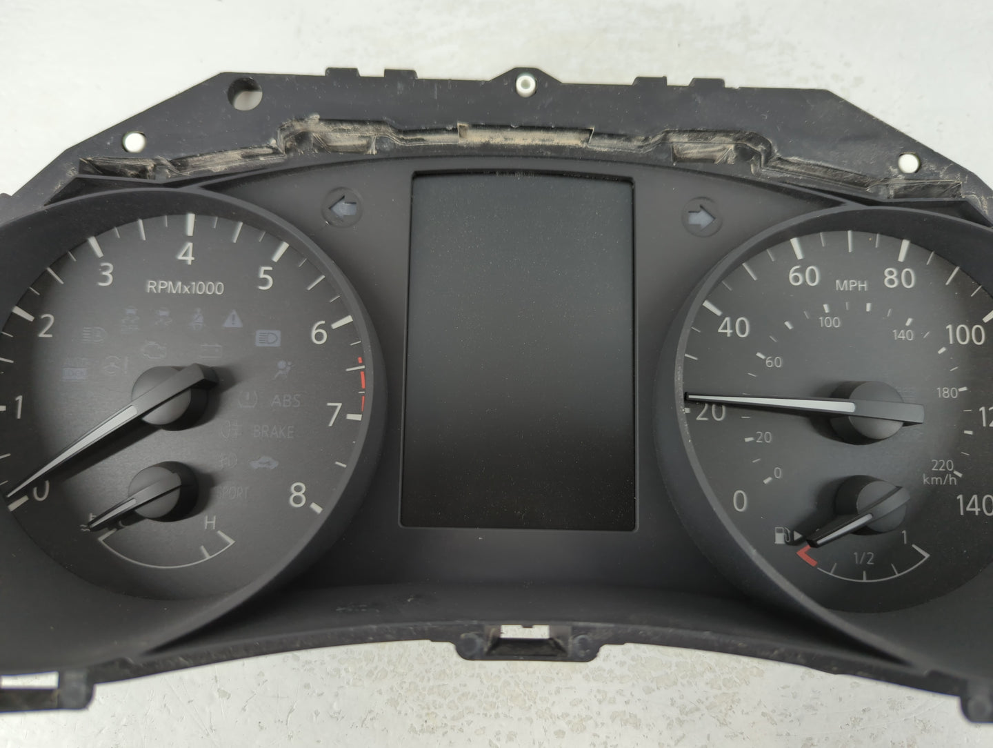2017-2018 Nissan Rogue Sport Instrument Cluster Speedometer Gauges P/N:180730 0289 6MA1A Fits Fits 2017 2018 OEM Used Auto P