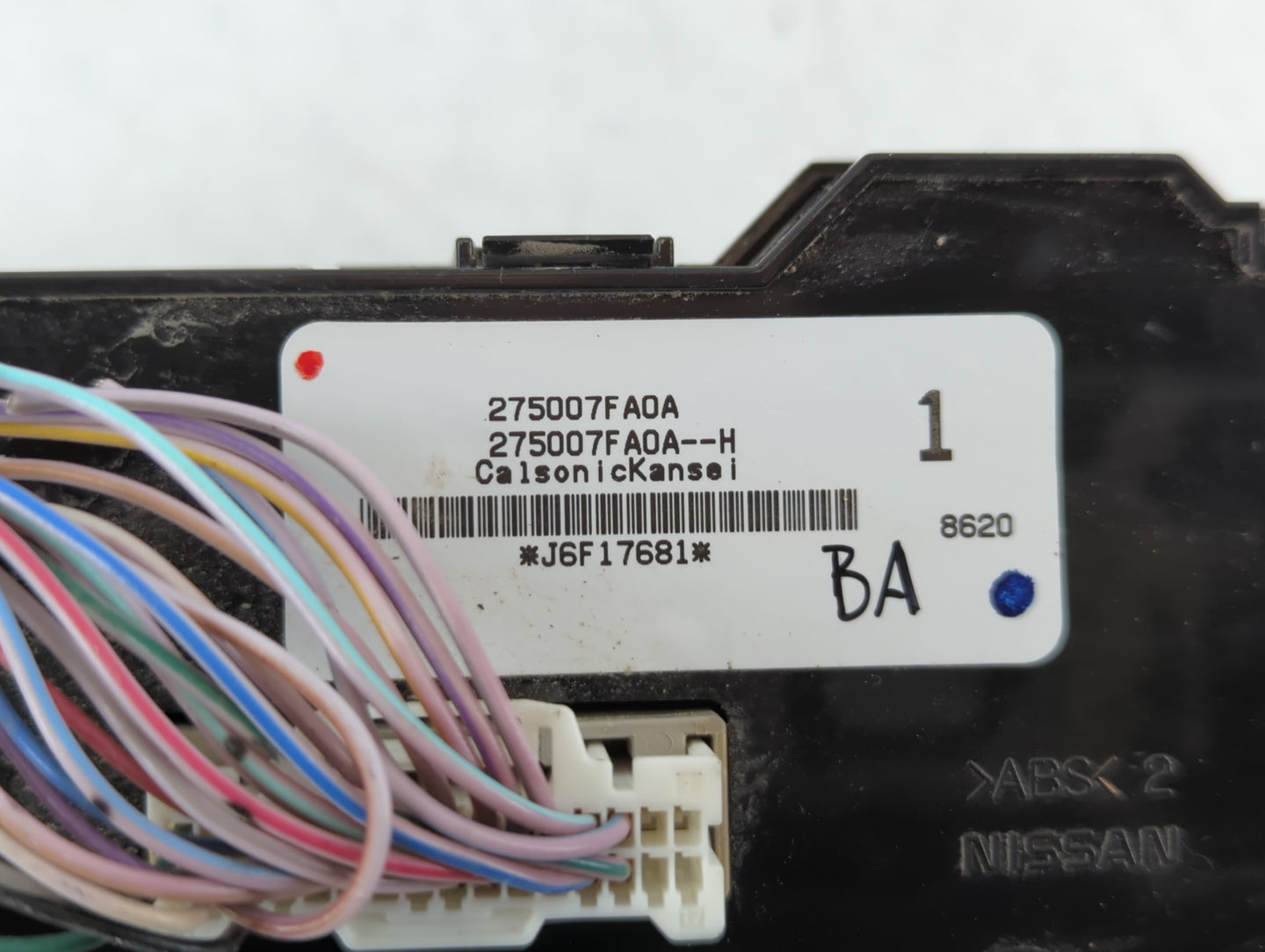 2017-2022 Nissan Rogue Sport Climate Control Module Temperature AC/Heater Replacement P/N:275007F A0A Fits OEM Used Auto Par