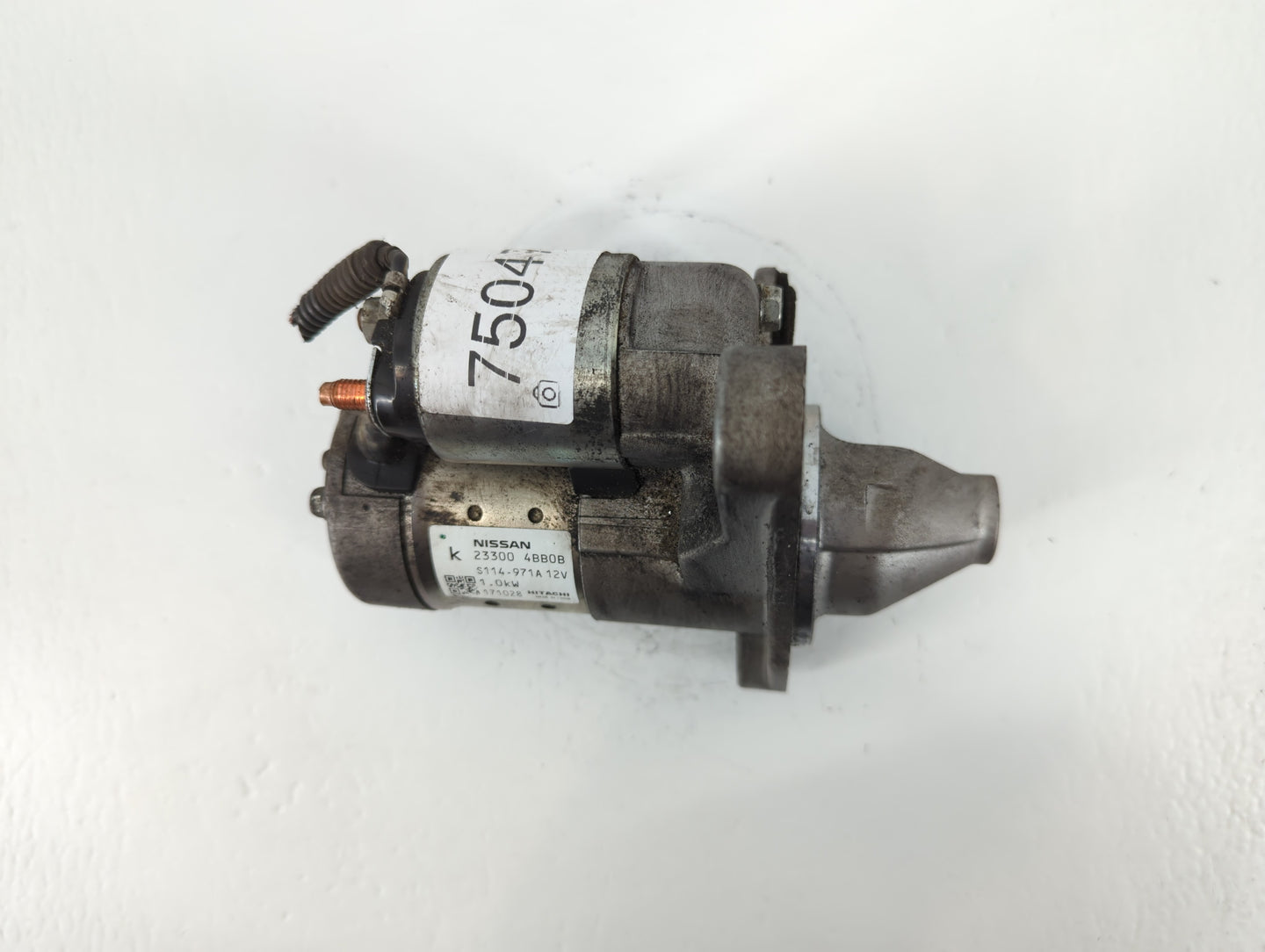 2017-2020 Nissan Rogue Sport Car Starter Motor Solenoid OEM P/N:23300 4BB0B Fits Fits 2017 2018 2019 2020 2021 OEM Used Auto