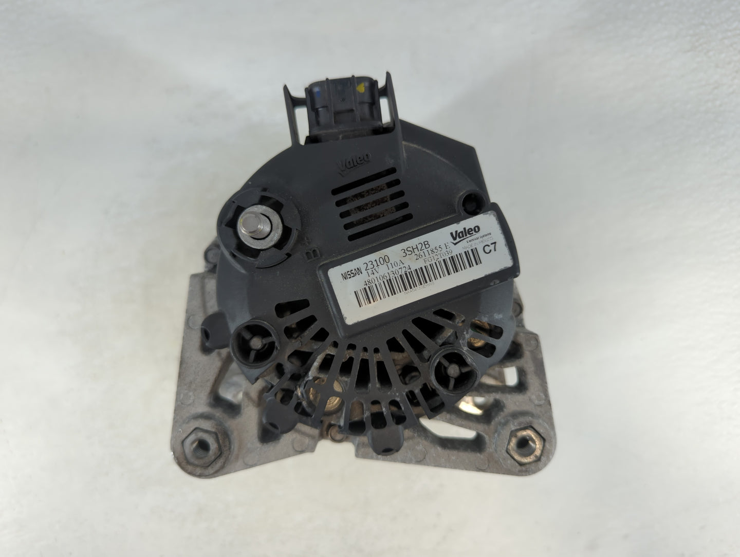 2013-2019 Nissan Sentra Alternator Replacement Generator Charging Assembly Engine OEM P/N:23100 3SH2B Fits OEM Used Auto Par