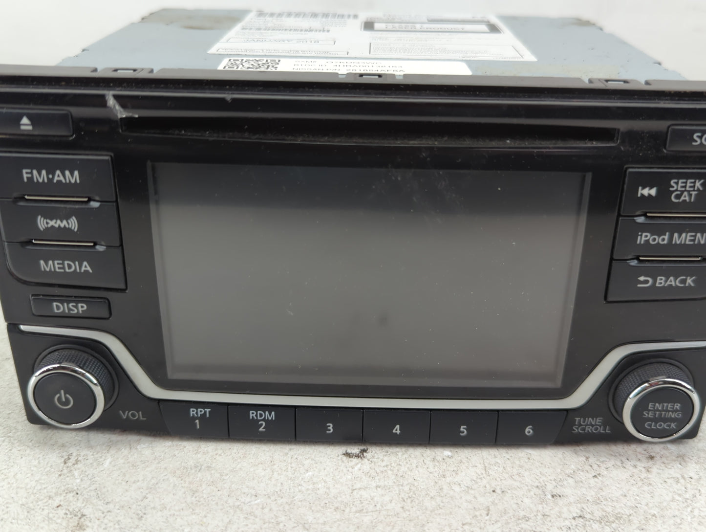 2017-2019 Nissan Sentra Radio AM FM Cd Player Receiver Replacement P/N:28185 4AF6A Fits Fits 2017 2018 2019 OEM Used Auto Pa
