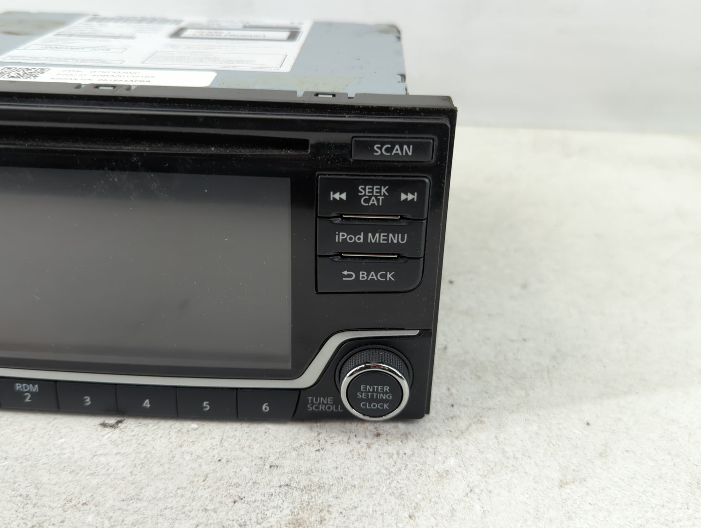 2017-2019 Nissan Sentra Radio AM FM Cd Player Receiver Replacement P/N:28185 4AF6A Fits Fits 2017 2018 2019 OEM Used Auto Pa
