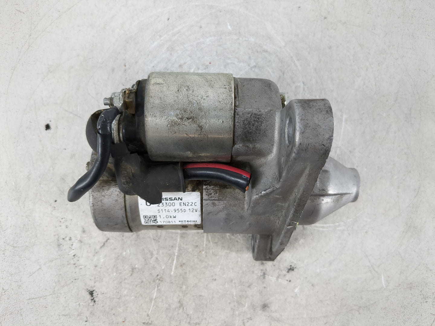 2013-2019 Nissan Sentra Car Starter Motor Solenoid OEM P/N:23300 EN22C Fits Fits 2013 2014 2015 2016 2017 2018 2019 2020 OEM
