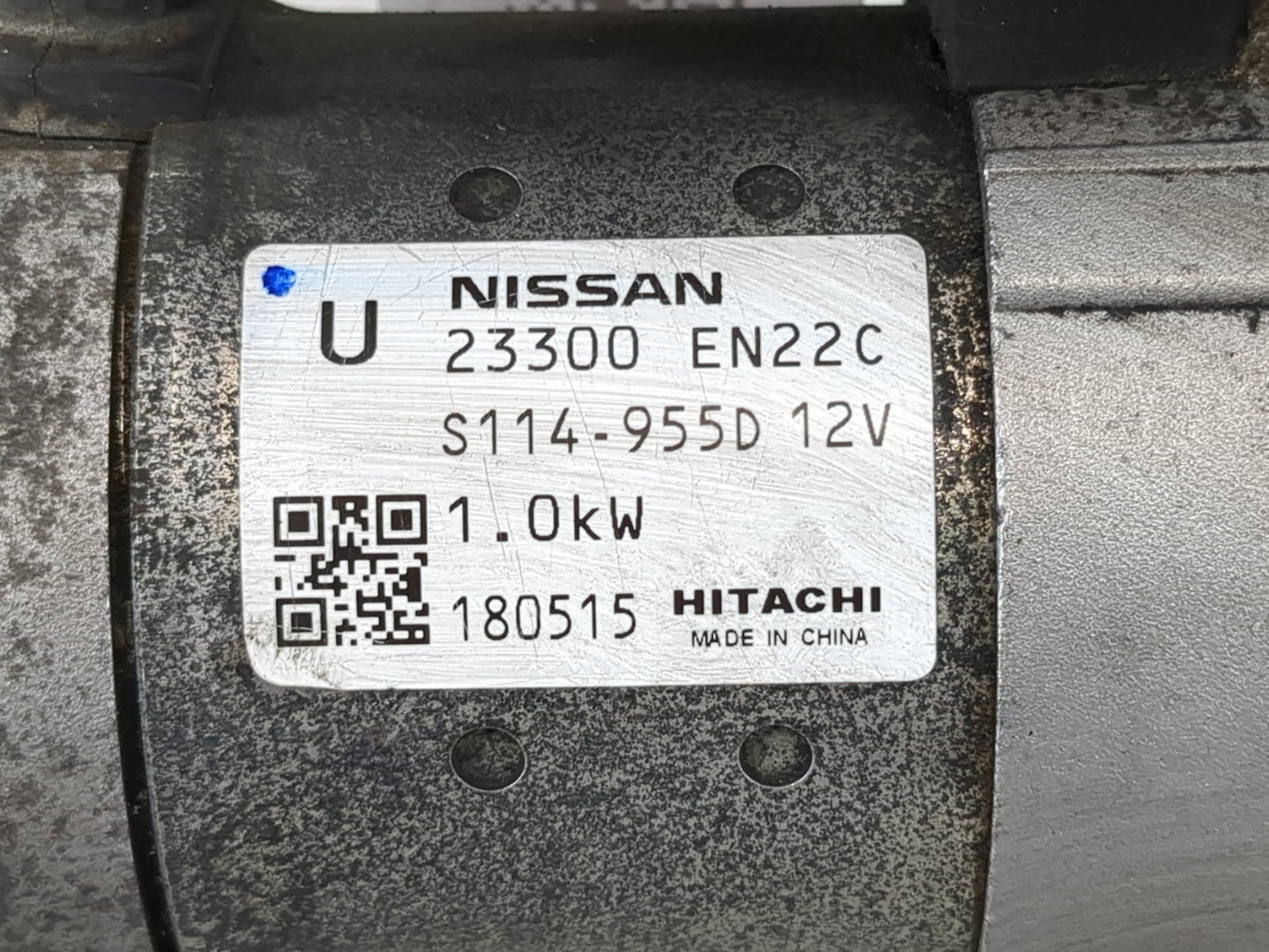 2013-2019 Nissan Sentra Car Starter Motor Solenoid OEM P/N:23300 EN22C Fits Fits 2013 2014 2015 2016 2017 2018 2019 2020 OEM